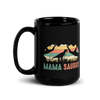 Mamasaurus Black Glossy Mug