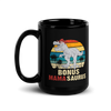 Bonus Mamasaurus Black Glossy Mug