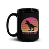 Mamasaurus Black Glossy Mug