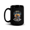 Best Step-Dad Ever Black Glossy Mug