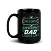 This Is What An Awesome Dad Looks Like Black Glossy Mug