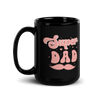 Super Dad Black Glossy Mug