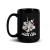 Rockin' This Mom Life Black Glossy Mug