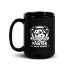 World's Best Farter I Mean Father Black Glossy Mug