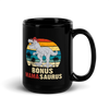 Bonus Mamasaurus Black Glossy Mug