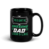 This Is What An Awesome Dad Looks Like Black Glossy Mug