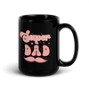 Super Dad Black Glossy Mug