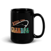 Reel Cool Grandpa Black Glossy Mug