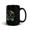 Reel Great Dad Black Glossy Mug