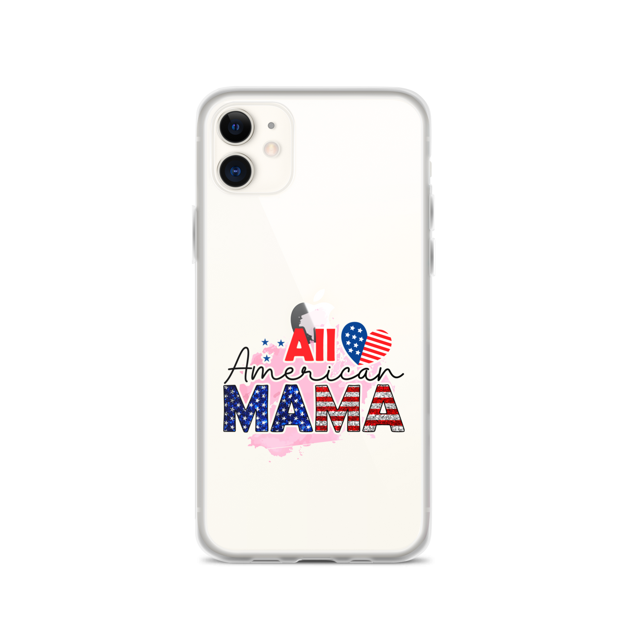 All American Mama Clear Case for iPhone®