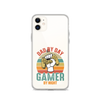 Dad By Day Gamer By Night Clear Case for iPhone®