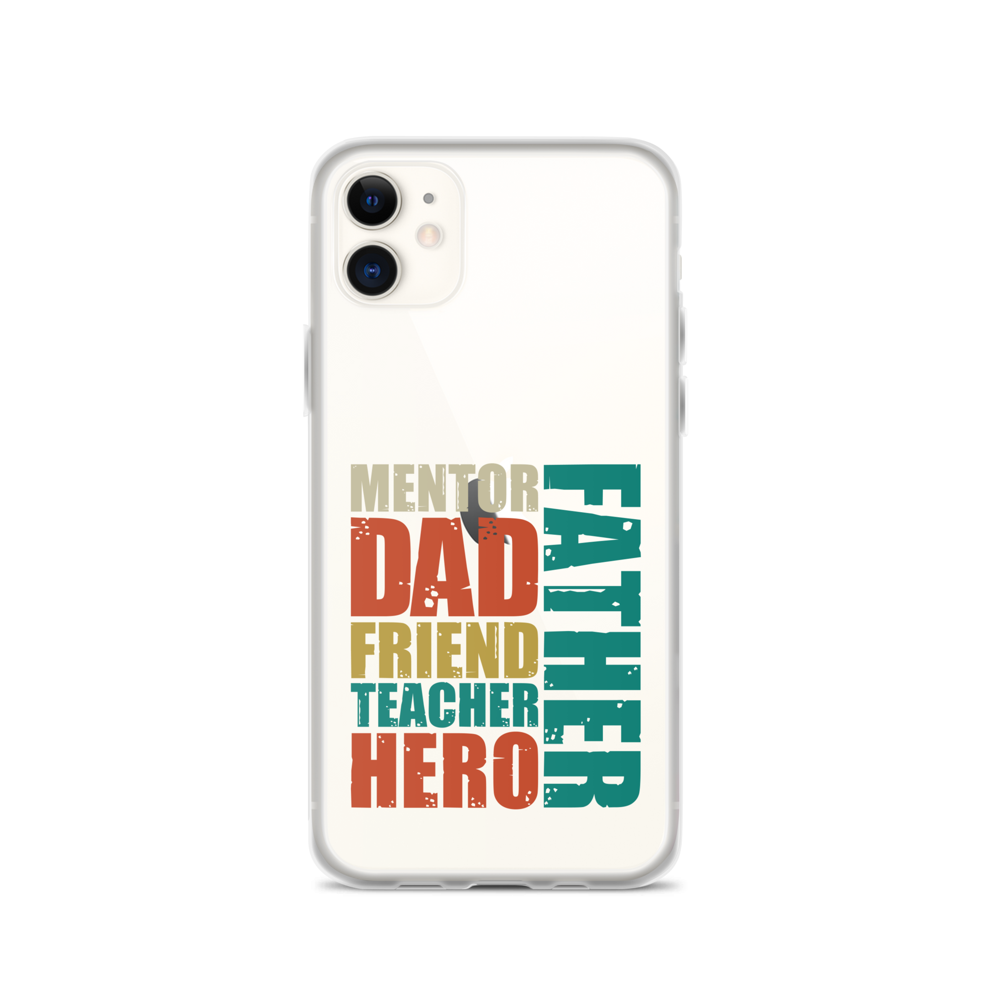 Mentor Dad Friend Teacher Father Clear Case for iPhone®