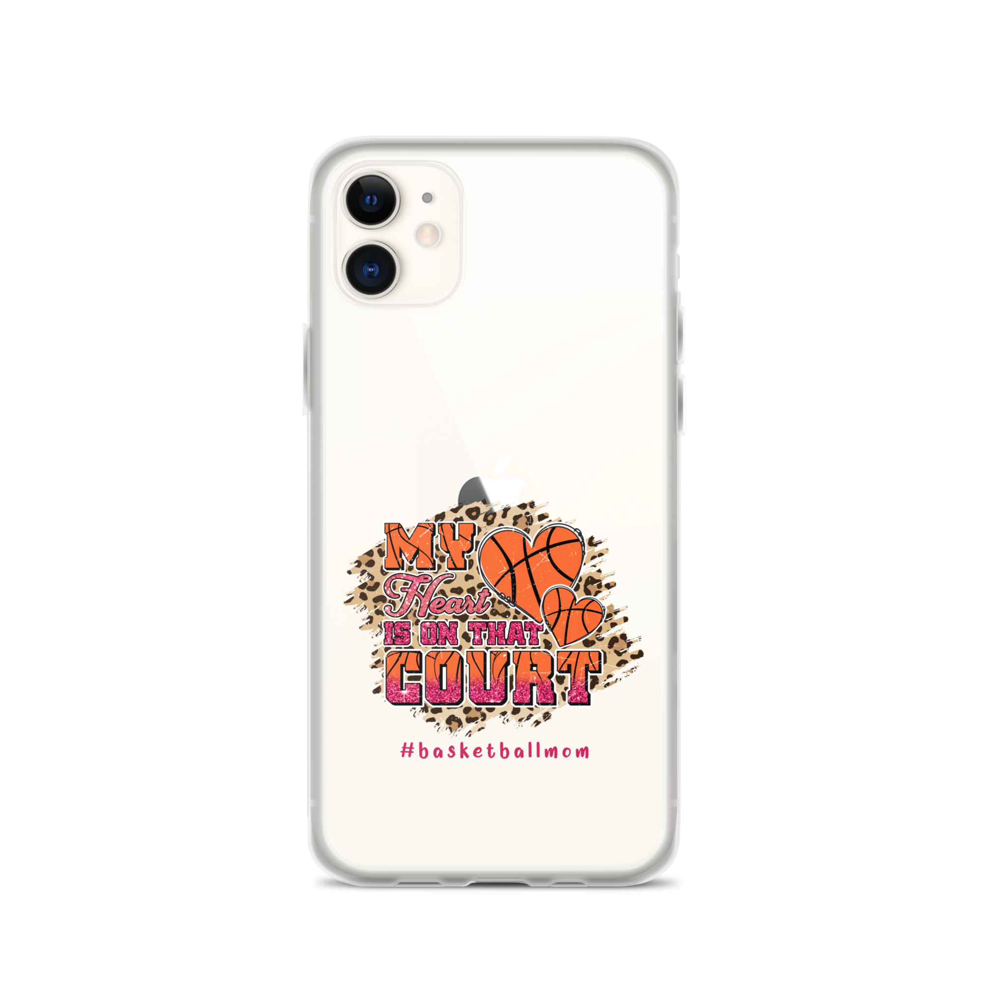 My Heart Is On That Court Clear Case for iPhone®