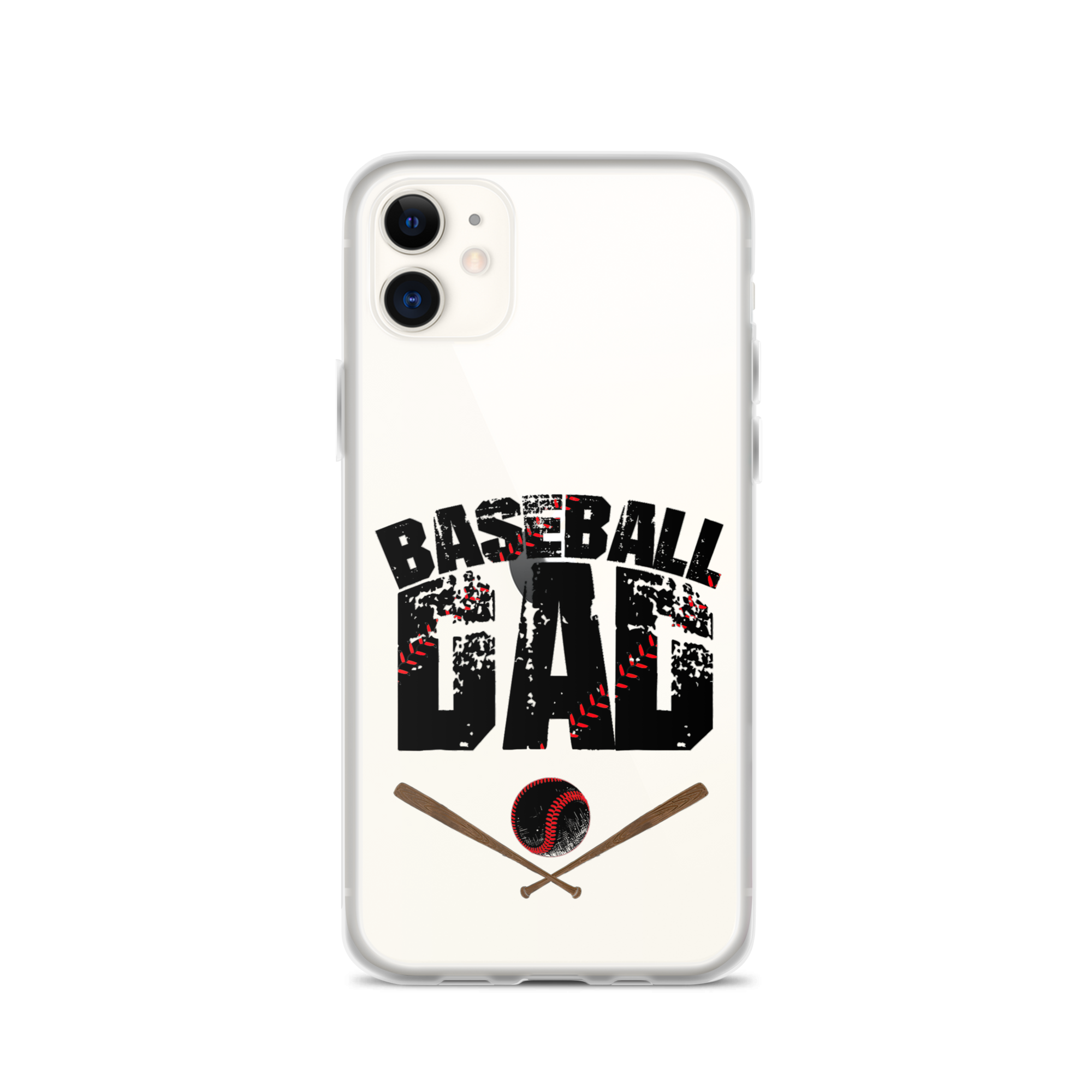 Baseball Dad Clear Case for iPhone®