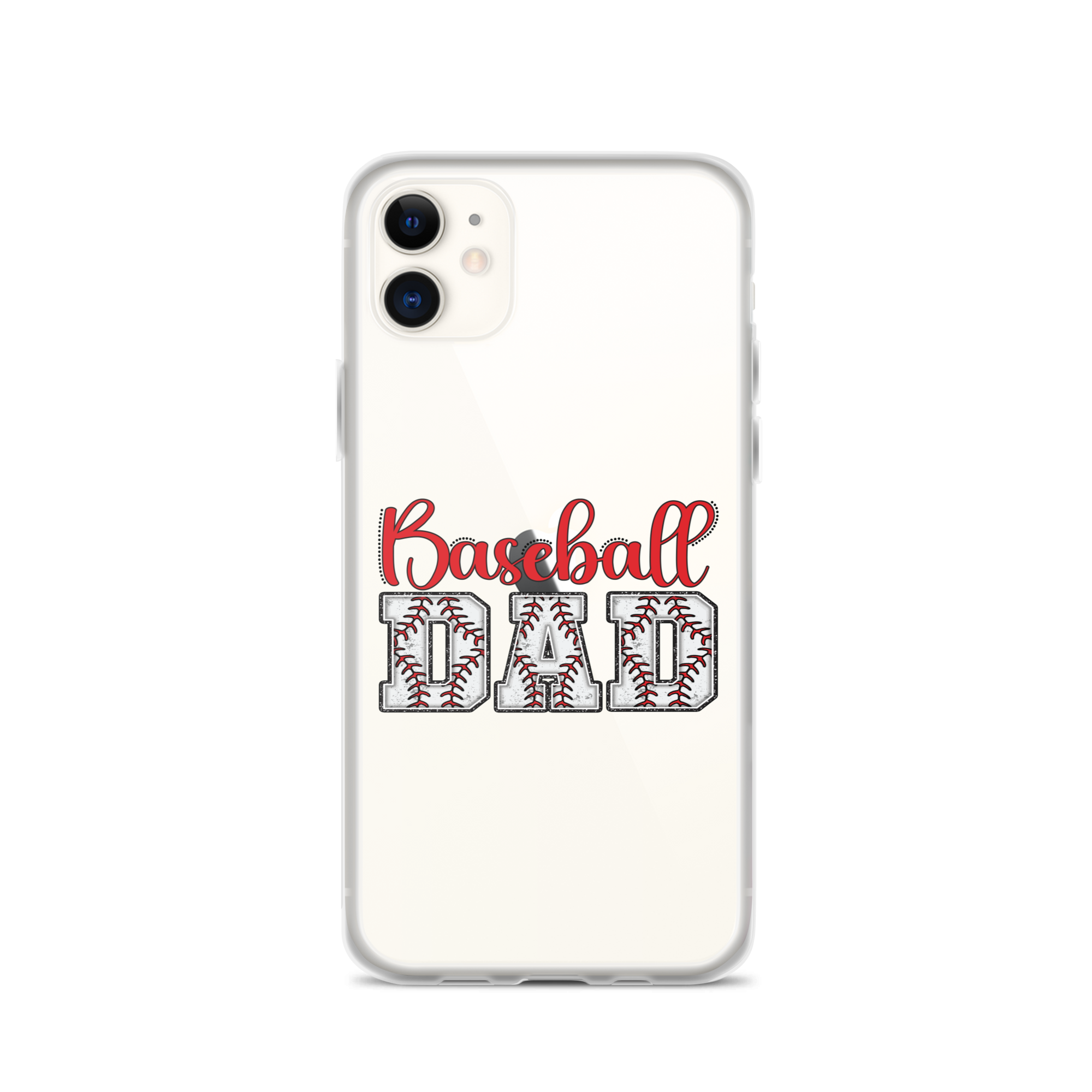 Baseball Dad Clear Case for iPhone®