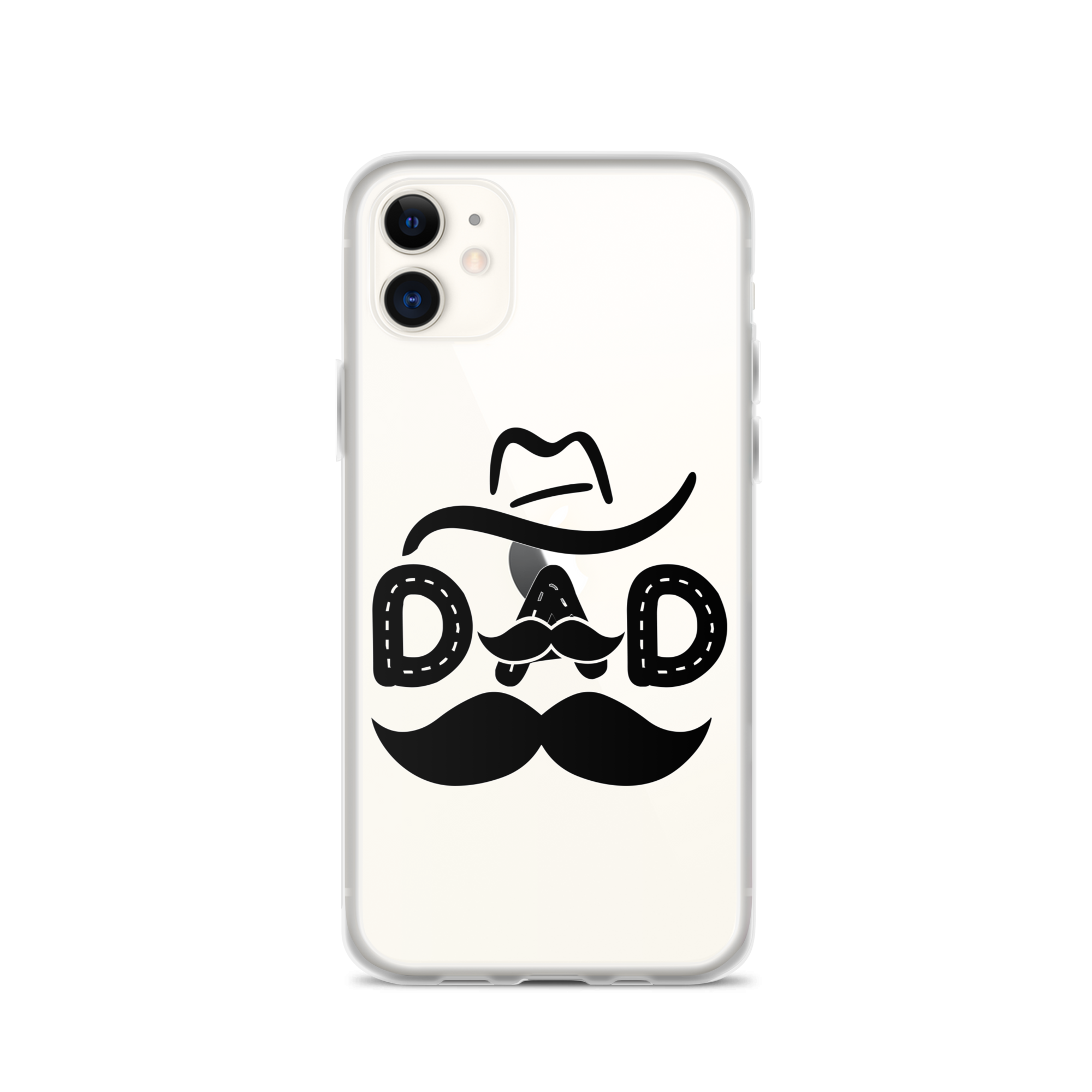 Dad Cowboy Clear Case for iPhone®