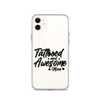 Tattooed And Awesome Mom Clear Case for iPhone®