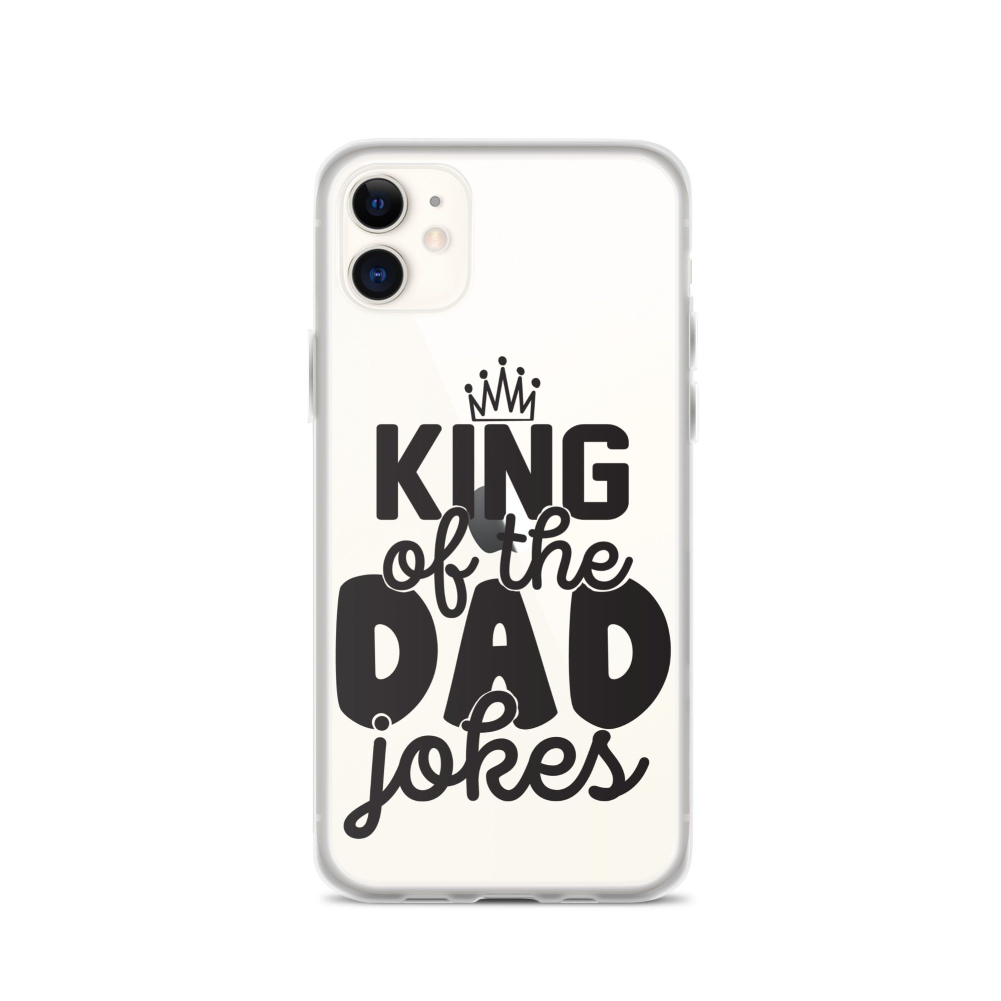 King Of The Dad Jokes Clear Case for iPhone®