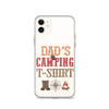 Dad's Camping T-Shirt Clear Case for iPhone®