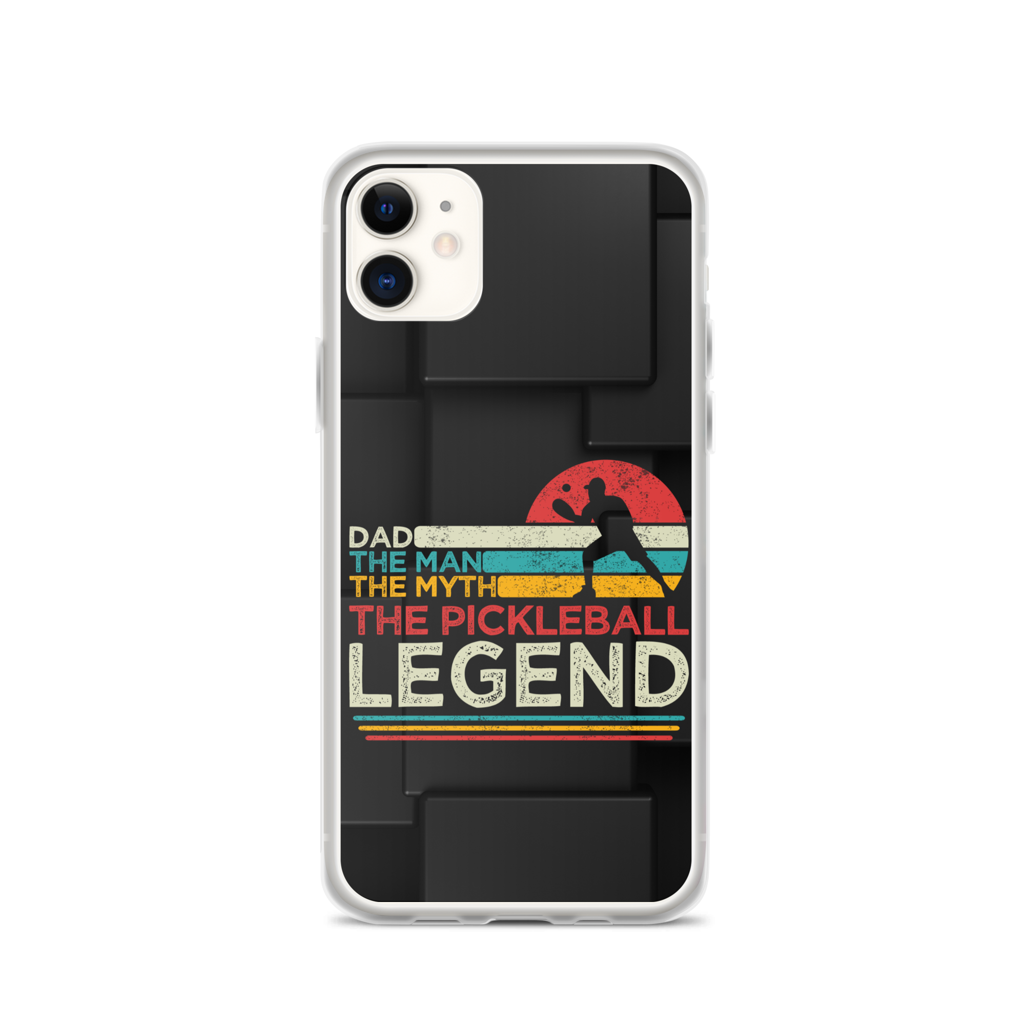 Dad The Man The Myth The Pickleball Legend Clear Case for iPhone®