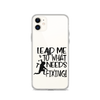 Lead Me To What Needs Fixing! Clear Case for iPhone®