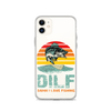 Dilf Damn I Love Fishing Clear Case for iPhone®