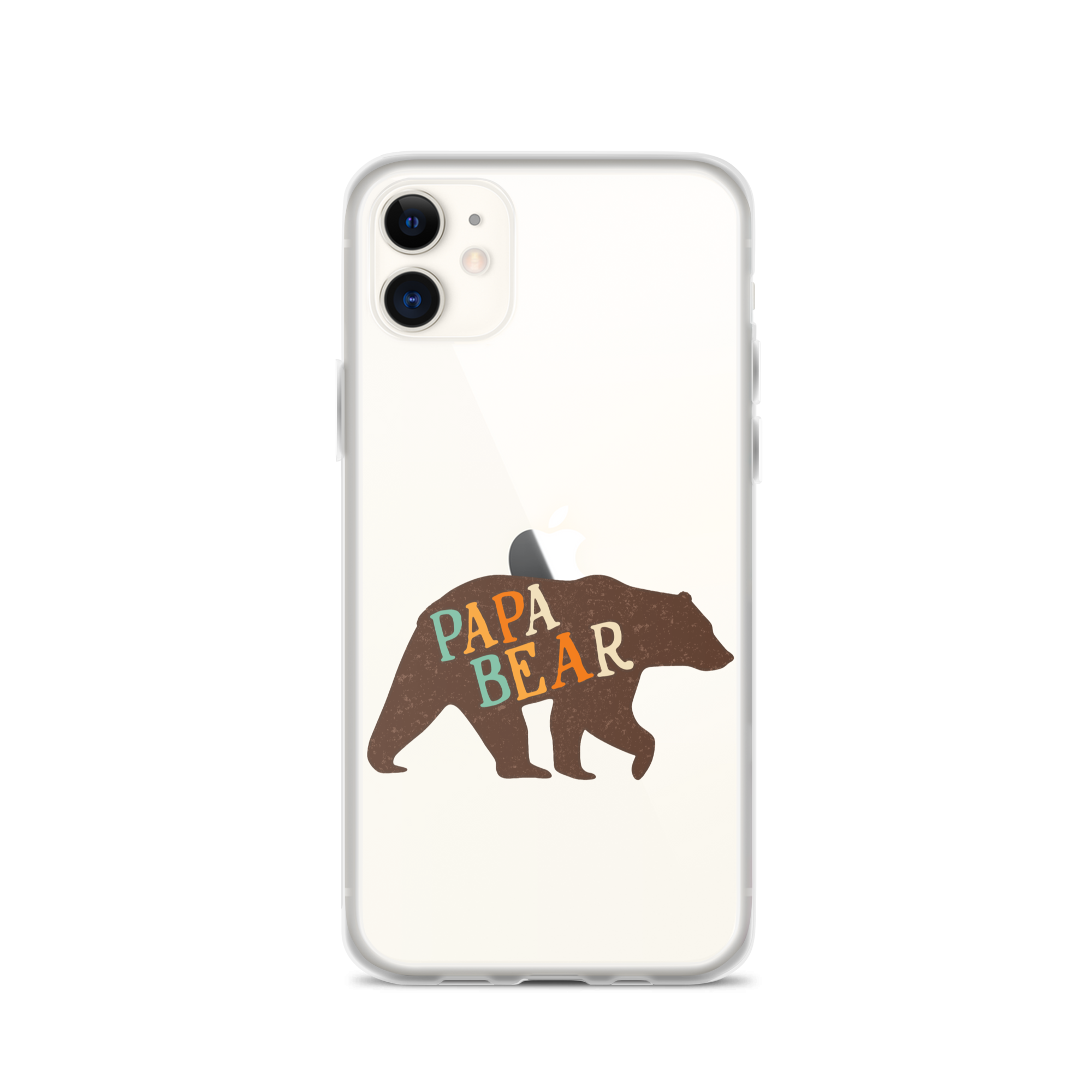 Papa Bear Clear Case for iPhone®