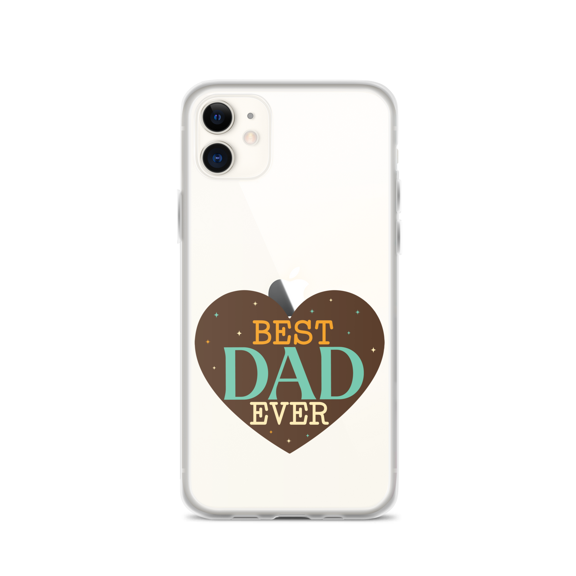 Best Dad Ever Clear Case for iPhone®