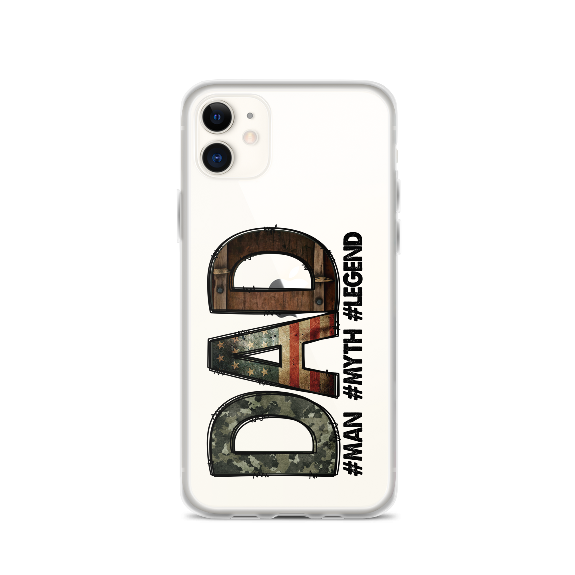 Dad #Man #Myth #Legend Clear Case for iPhone®