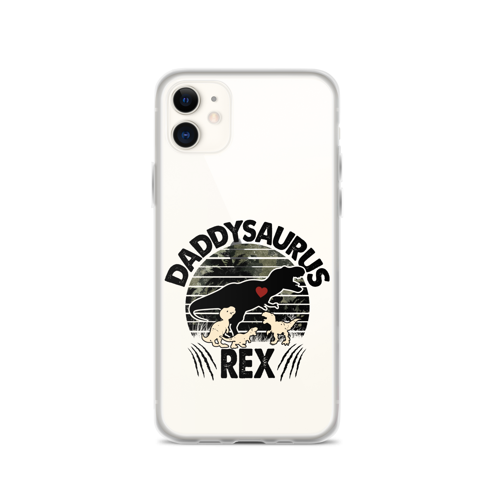 Daddysaurus Rex Clear Case for iPhone®