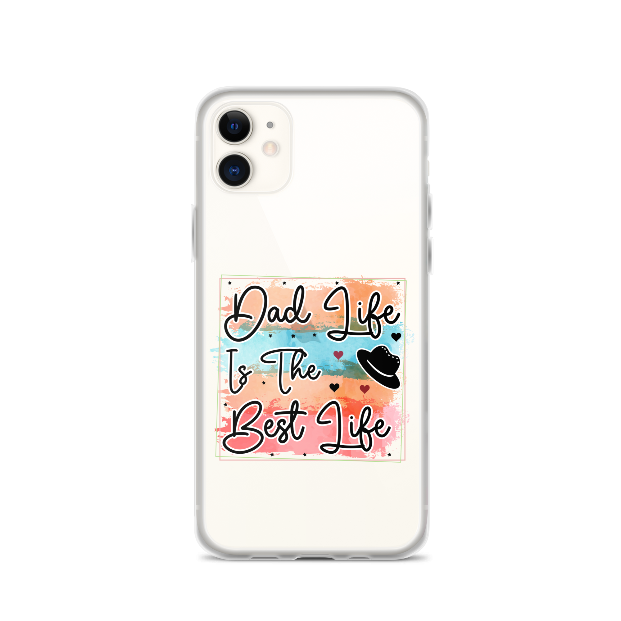 Dad Life Is The Best Life Clear Case for iPhone®