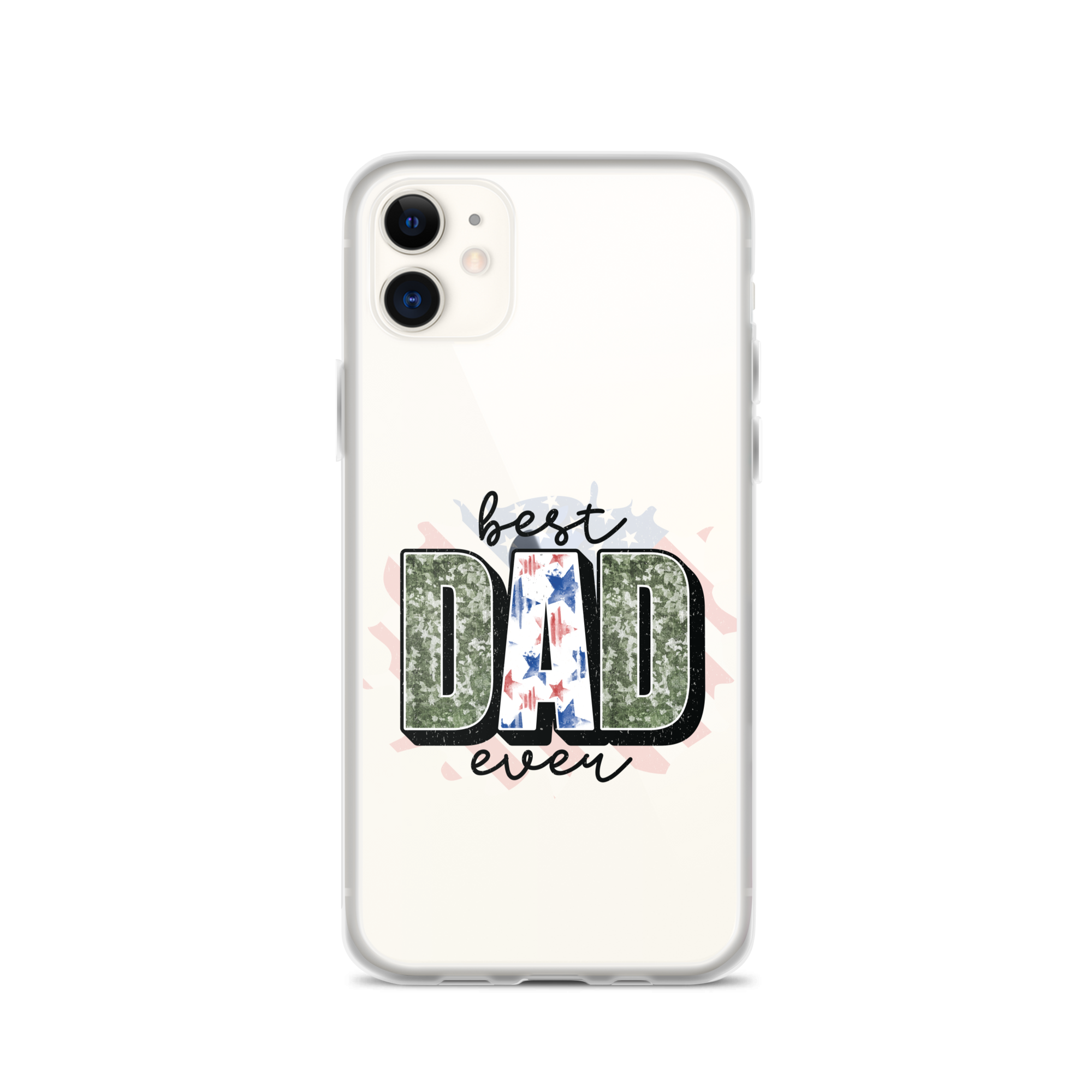 Best Dad Ever Clear Case for iPhone®