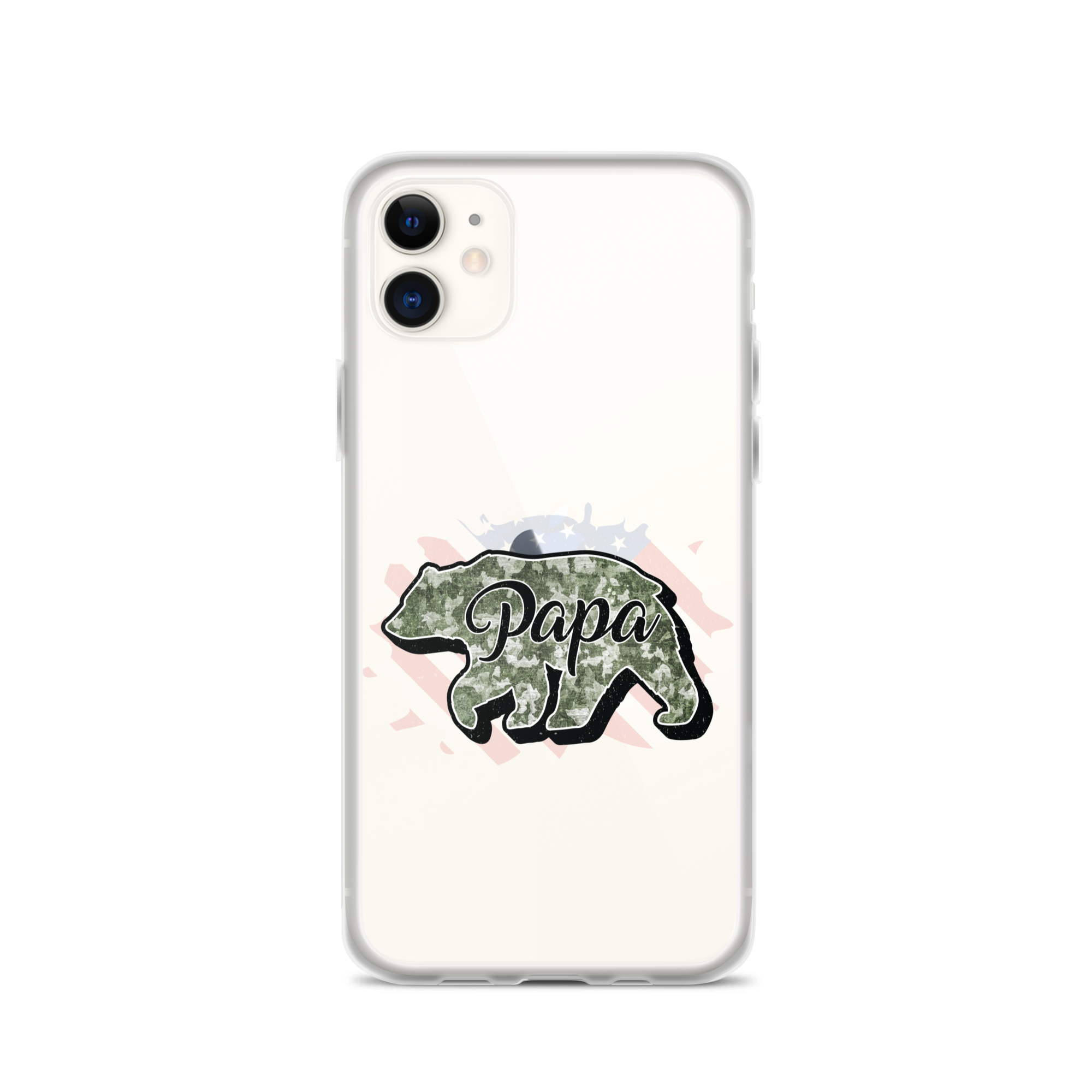 Bear Papa Clear Case for iPhone®