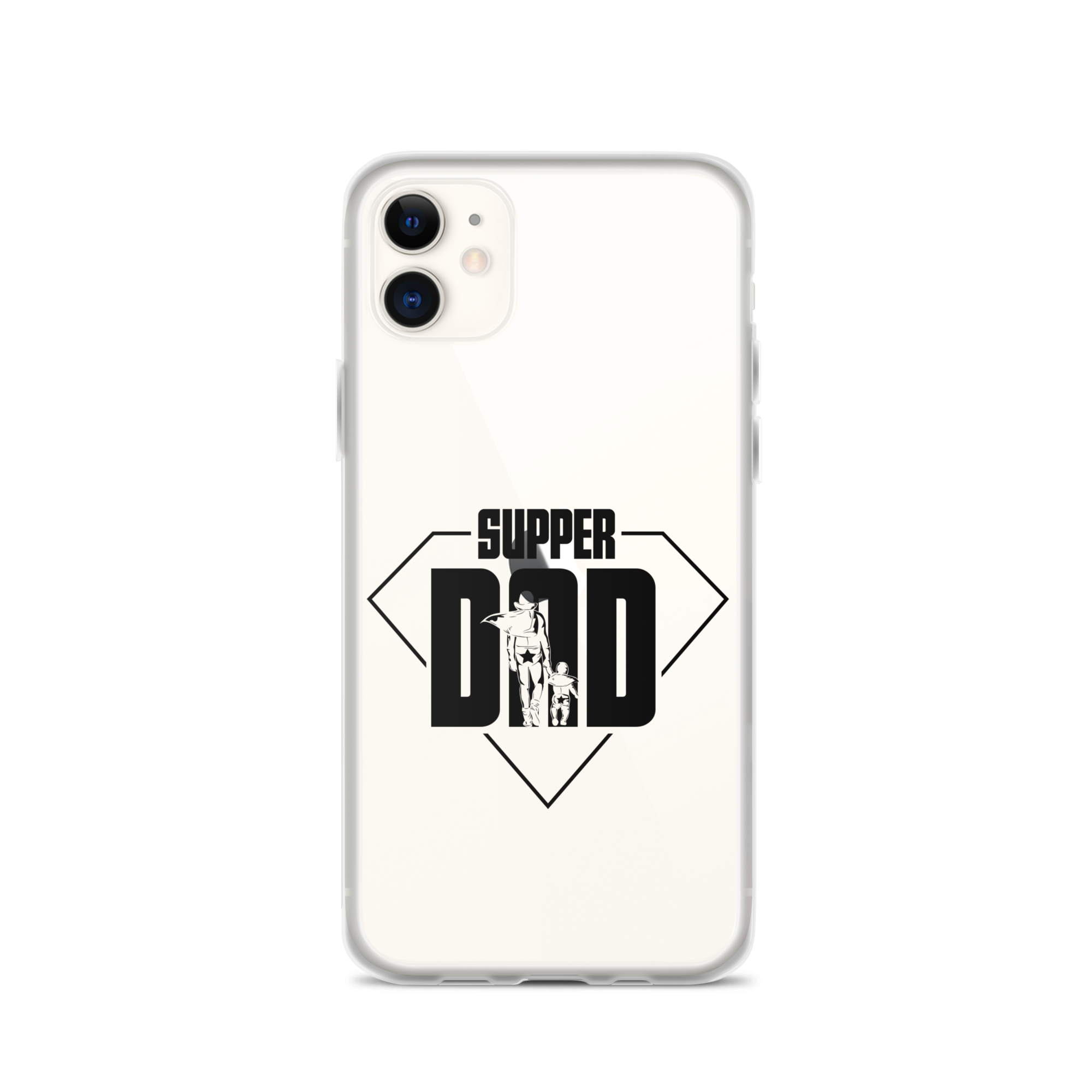 Super Dad Clear Case for iPhone®