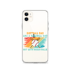 Softball Dad Like A Baseball Dad But With Bigger Balls Clear Case for iPhone®