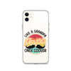 Papa Like A Grandpa Only Cooler Clear Case for iPhone®