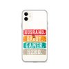 Husband, Daddy, Gamer, Hero Clear Case for iPhone®