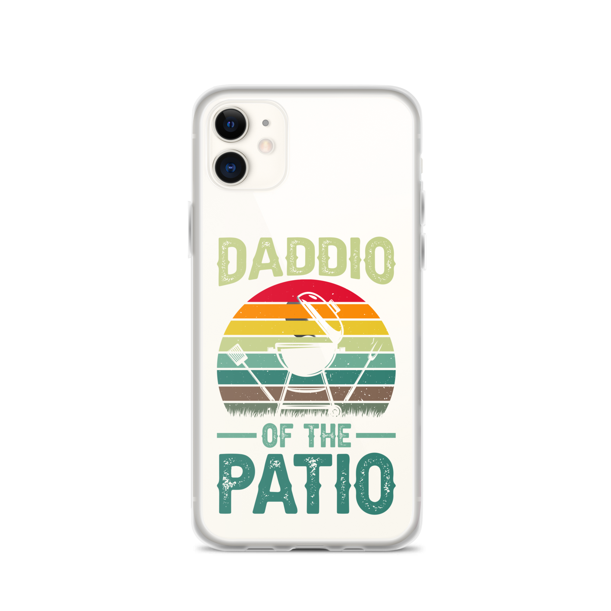 Daddio Of The Patio Clear Case for iPhone®