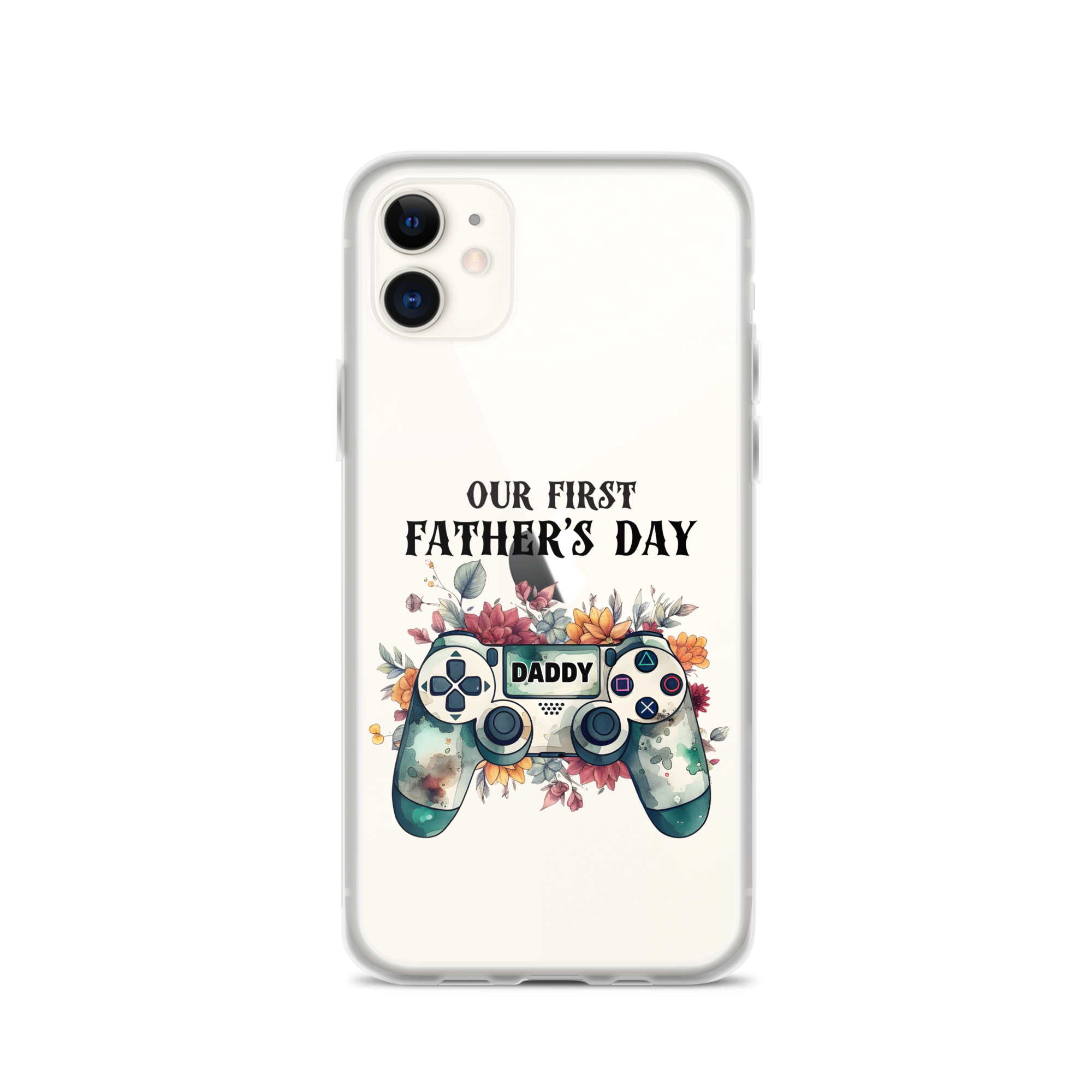 Our First Father's day Clear Case for iPhone®