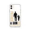 Father & Son Best Friends For Life Clear Case for iPhone®