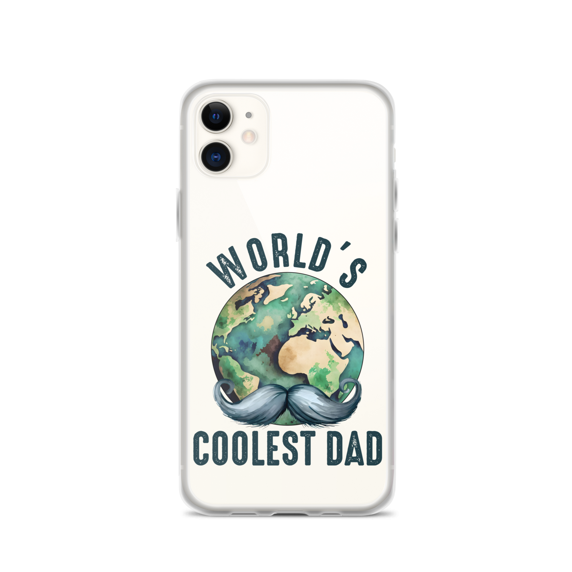 World's Coolest Dad Clear Case for iPhone®