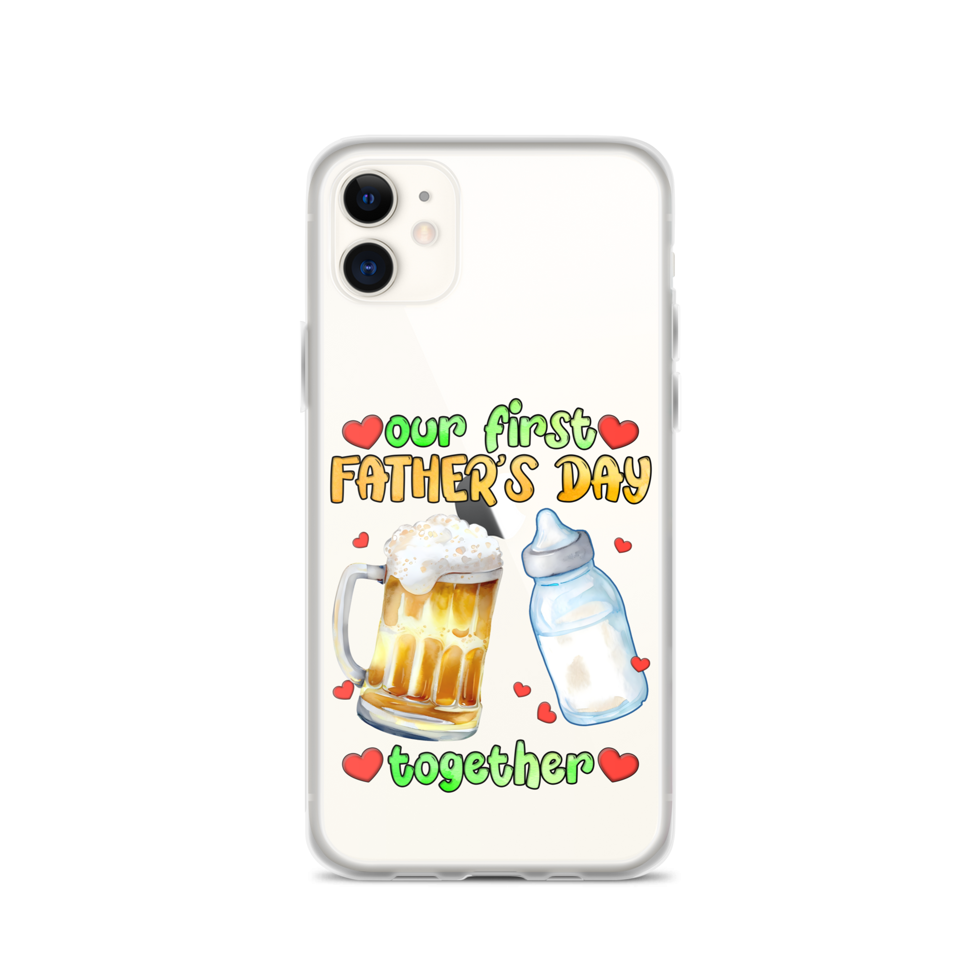 Our First Father's Day Together Clear Case for iPhone®