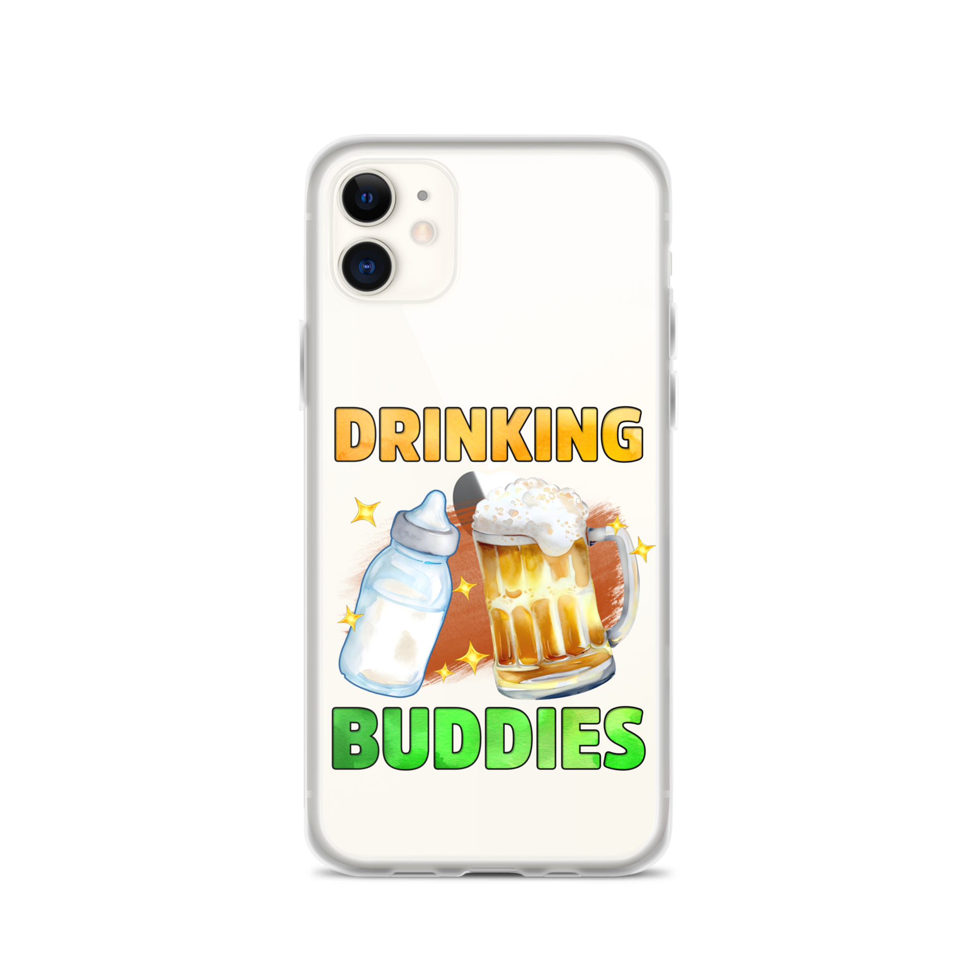 Drinking Buddies Clear Case for iPhone®