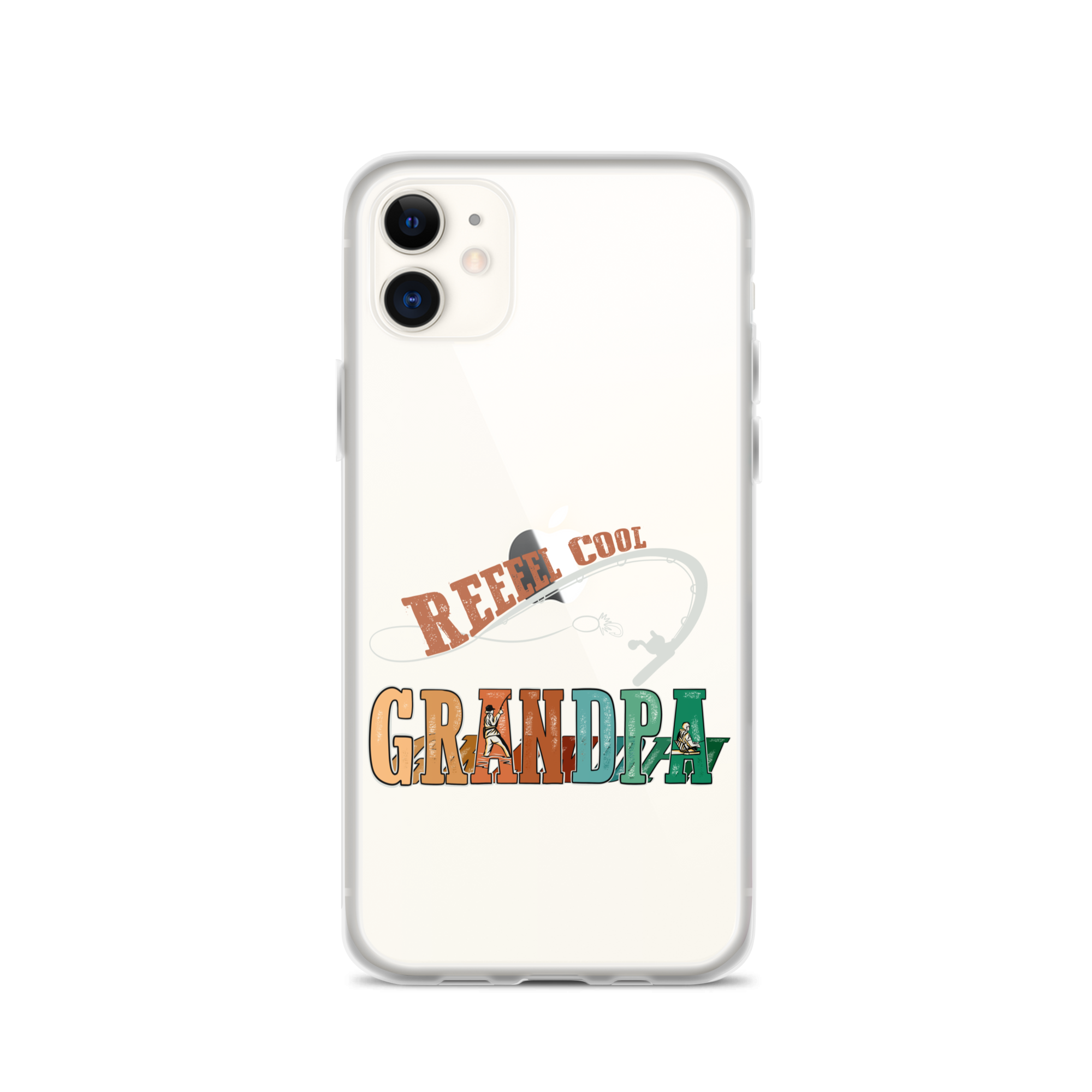 Reel Cool Grandpa Clear Case for iPhone®