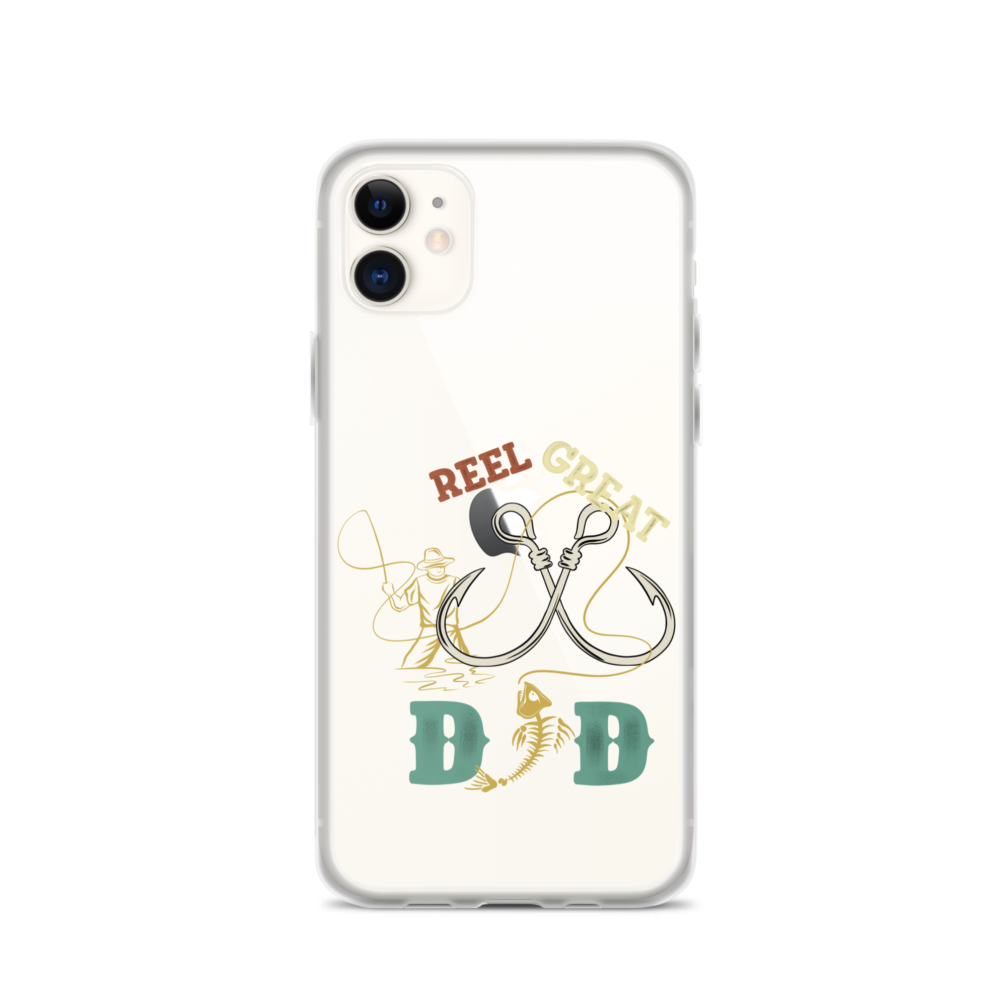 Reel Great Dad Clear Case for iPhone®