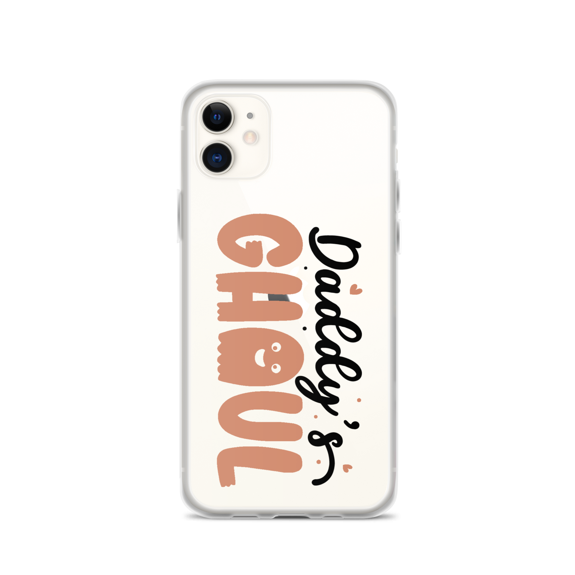 Daddy's Ghoul Clear Case for iPhone®