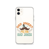 Dad Jokes I Think You Mean You Mean Rad Jokes Clear Case for iPhone®