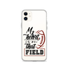 My Heart Is On That Field Clear Case for iPhone®