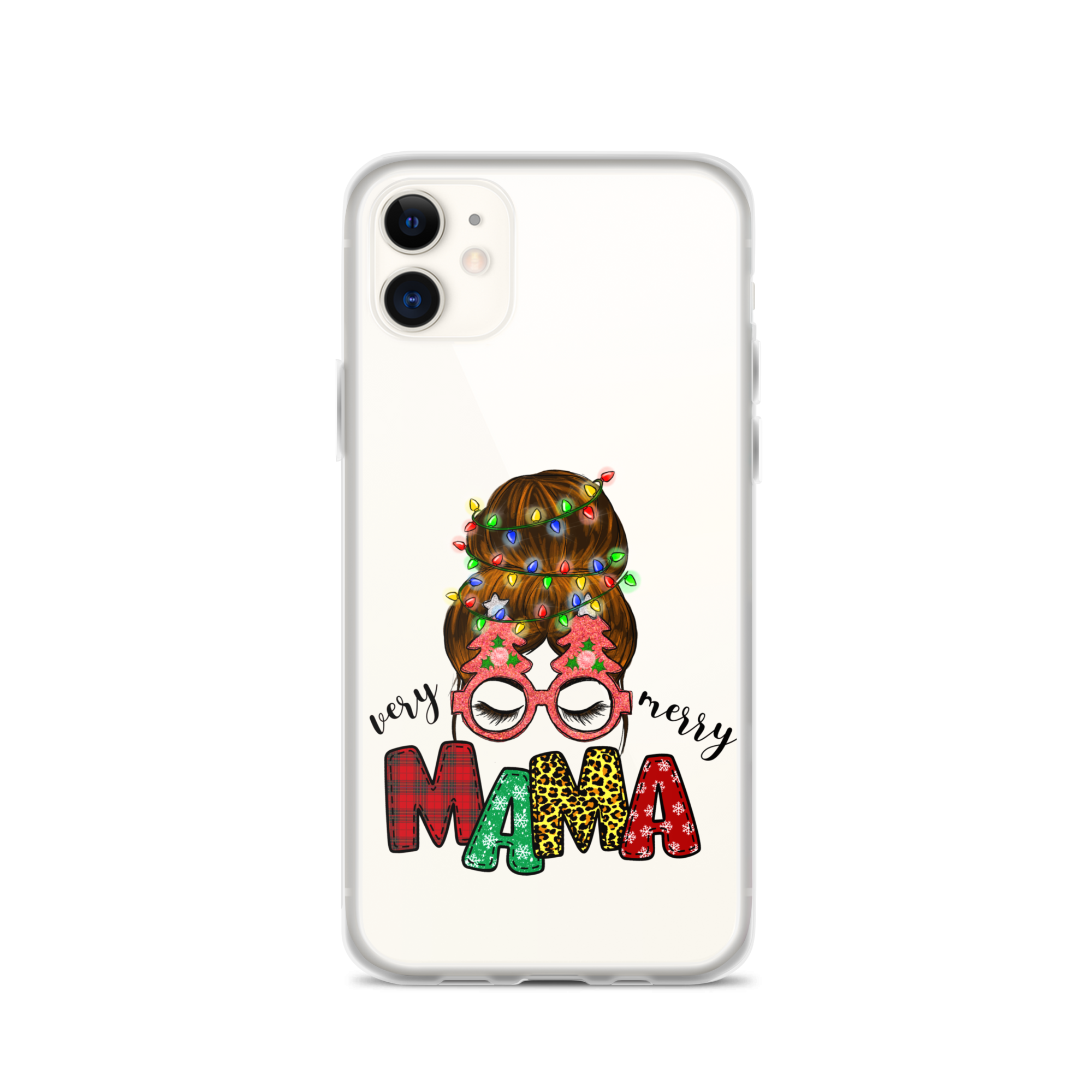 My Merry Mama Clear Case for iPhone®