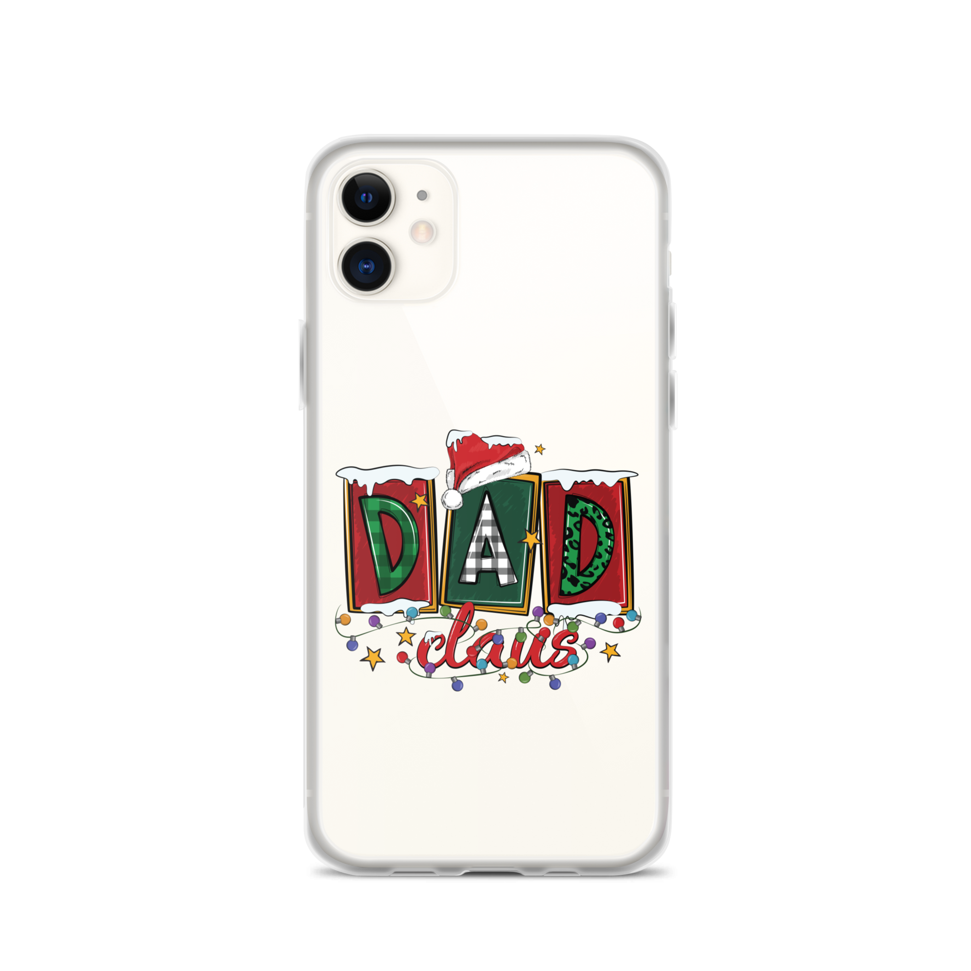 Dad Claus Clear Case for iPhone®